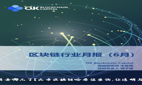 想知道你的交易去哪儿了？火币区块链哈希值查询，让透明与安全双重保障！