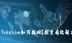 丢失的Tokenim如何找回？探索有效解决方法！