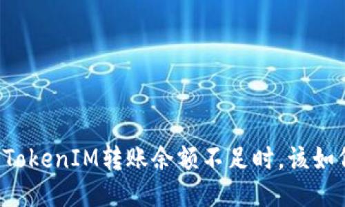 当你的TokenIM转账余额不足时，该如何应对？